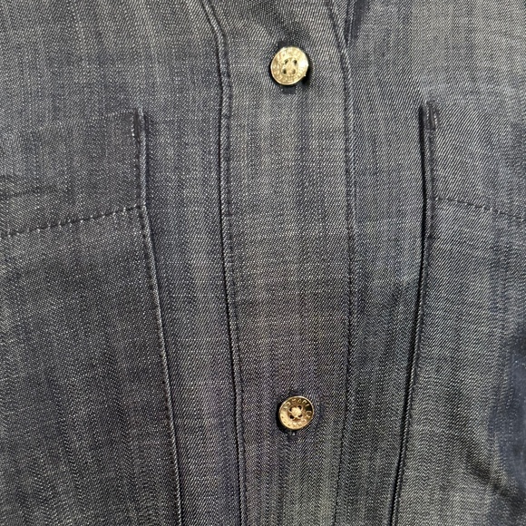 A/X Armani Exchange Denim Button Down - Picture 2 of 5